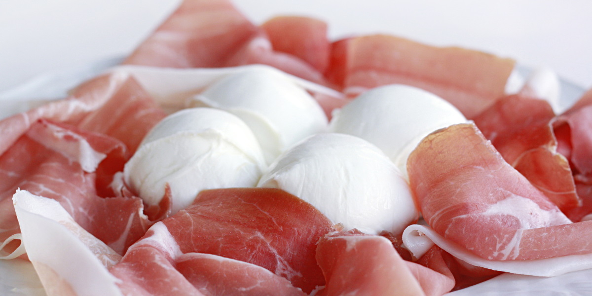 Prosciutto Crudo di Parma e Mozzarella di Bufala D.o.p.