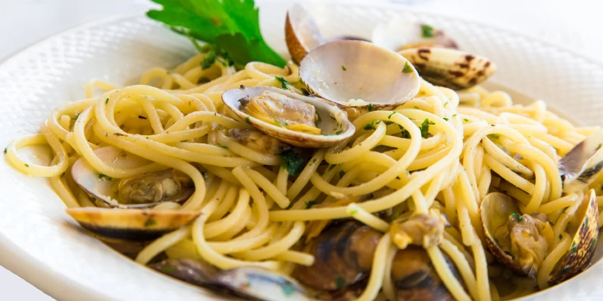 Spaghetti alle vongole veraci