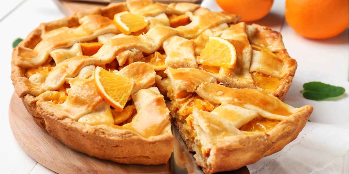 Crostata all'arancia