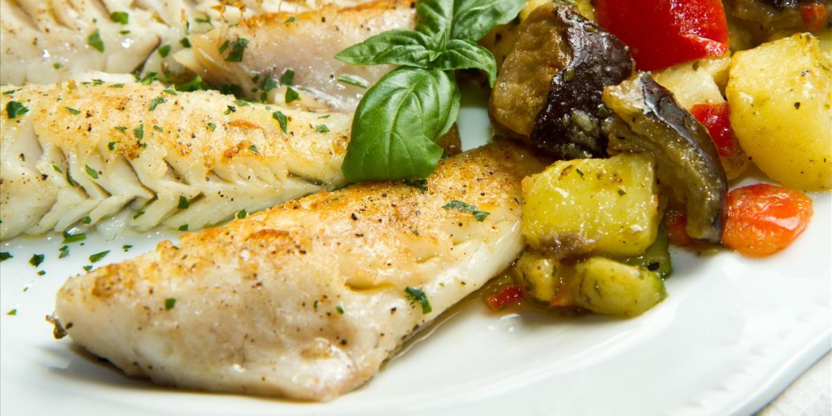 Filetto di spigola ai ferri